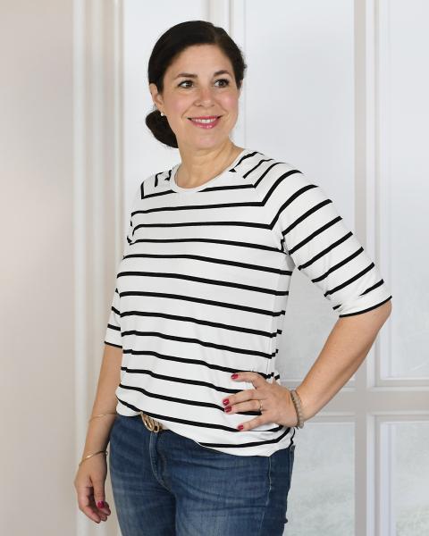 Nähbeispiel Raglanshirt Combina lillesol women No. 65